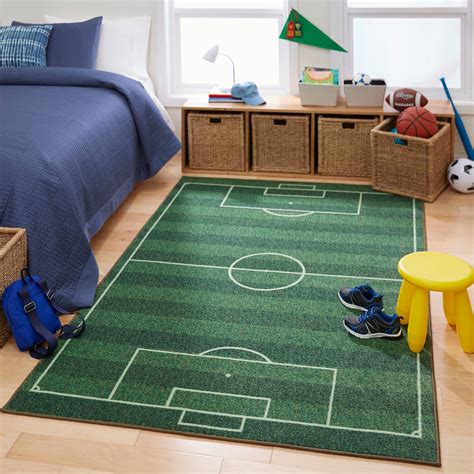 kids football rug